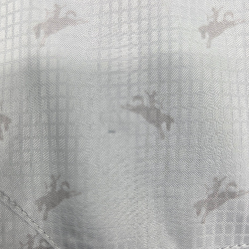 Hooey Habitat Mens Grey Bronc Rider Print Short Sleeve Western Pearl Snap Shirt - Picture 8 of 9